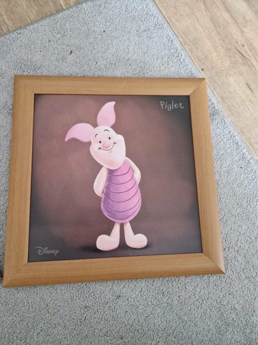 Winnie the Pooh Framed Paintings - Image 2