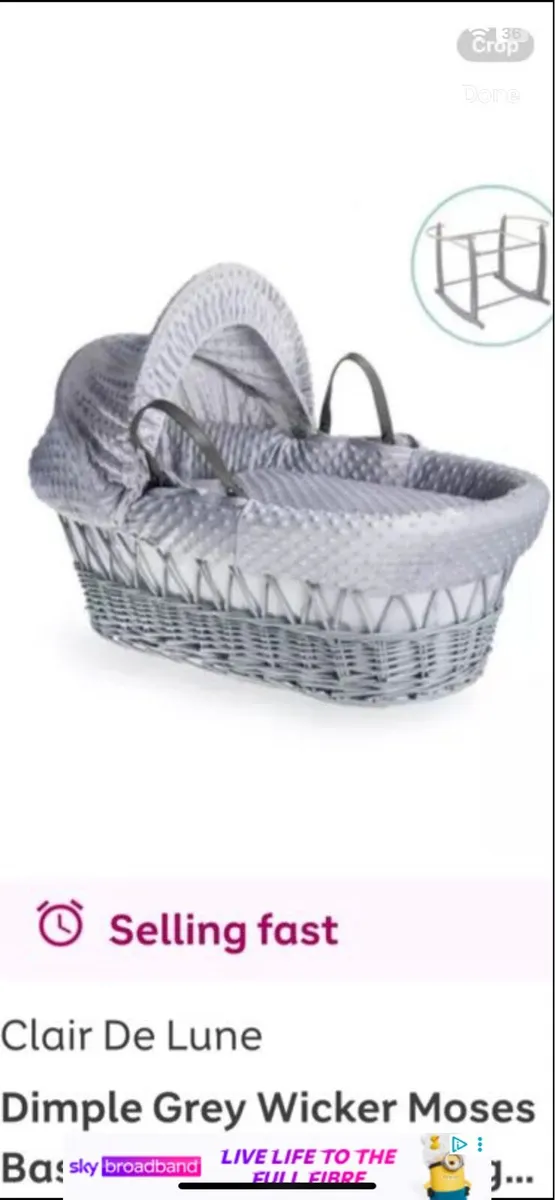 Moses basket - Image 1