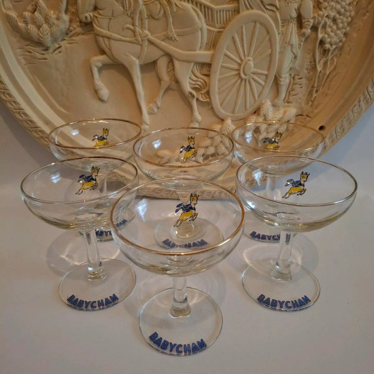 1970's Babysham Glasses - Image 1