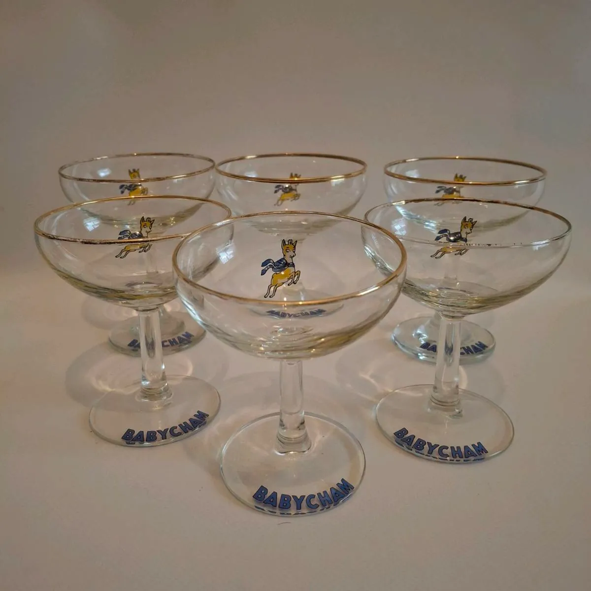 1970's Babysham Glasses - Image 2