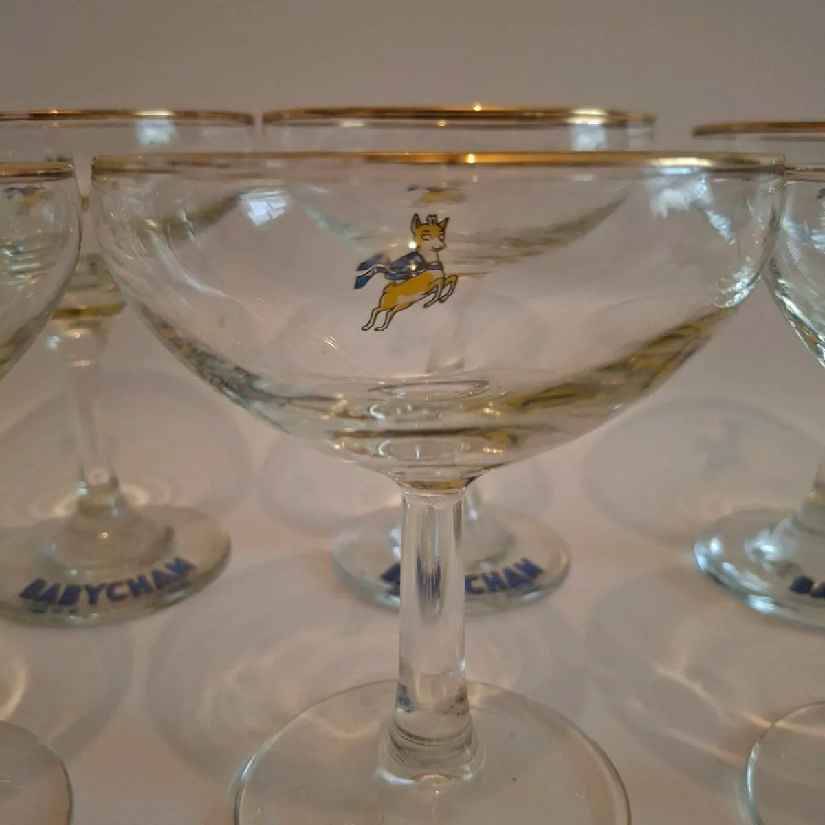 1970's Babysham Glasses - Image 3