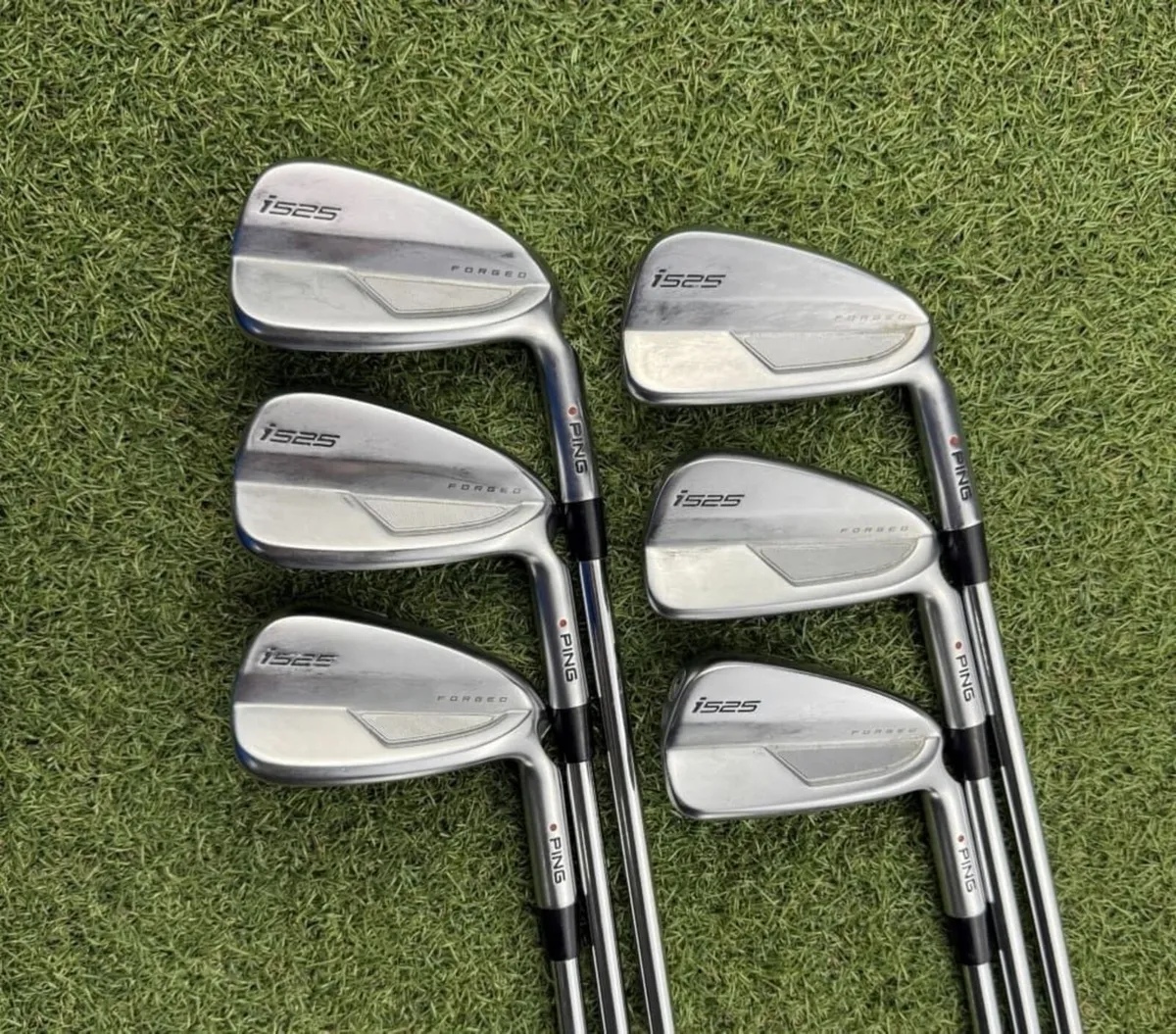 PING i525 IRONS / 5-PW / AWT 2.0 STIFF / RED DOT - Image 2