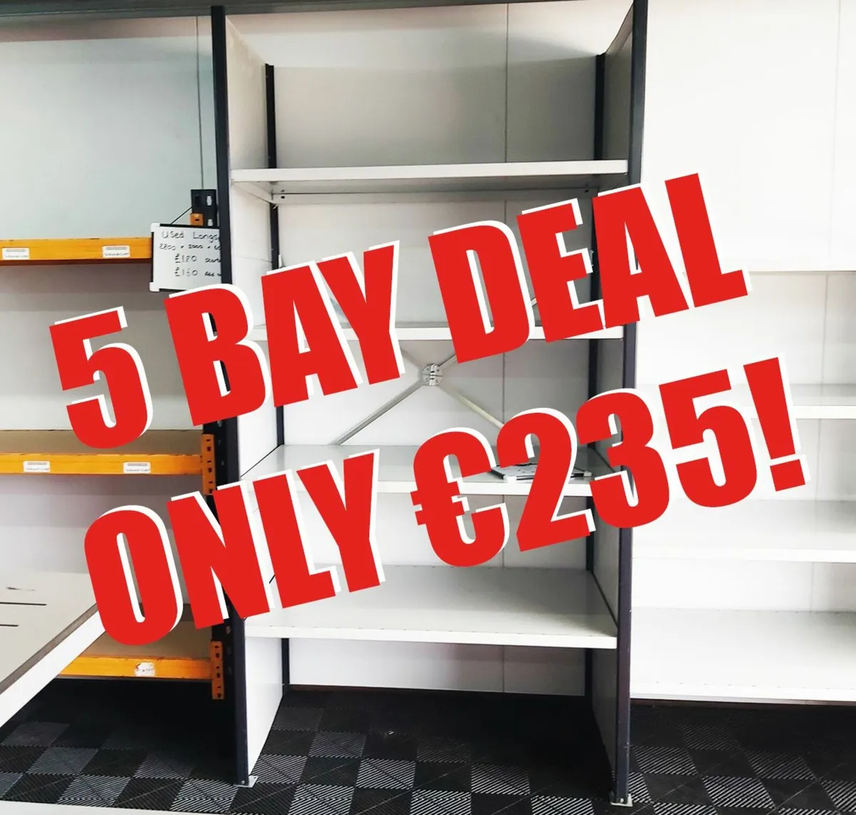 Used Link 51 Garage Shelving (ref:SP005) - Image 2