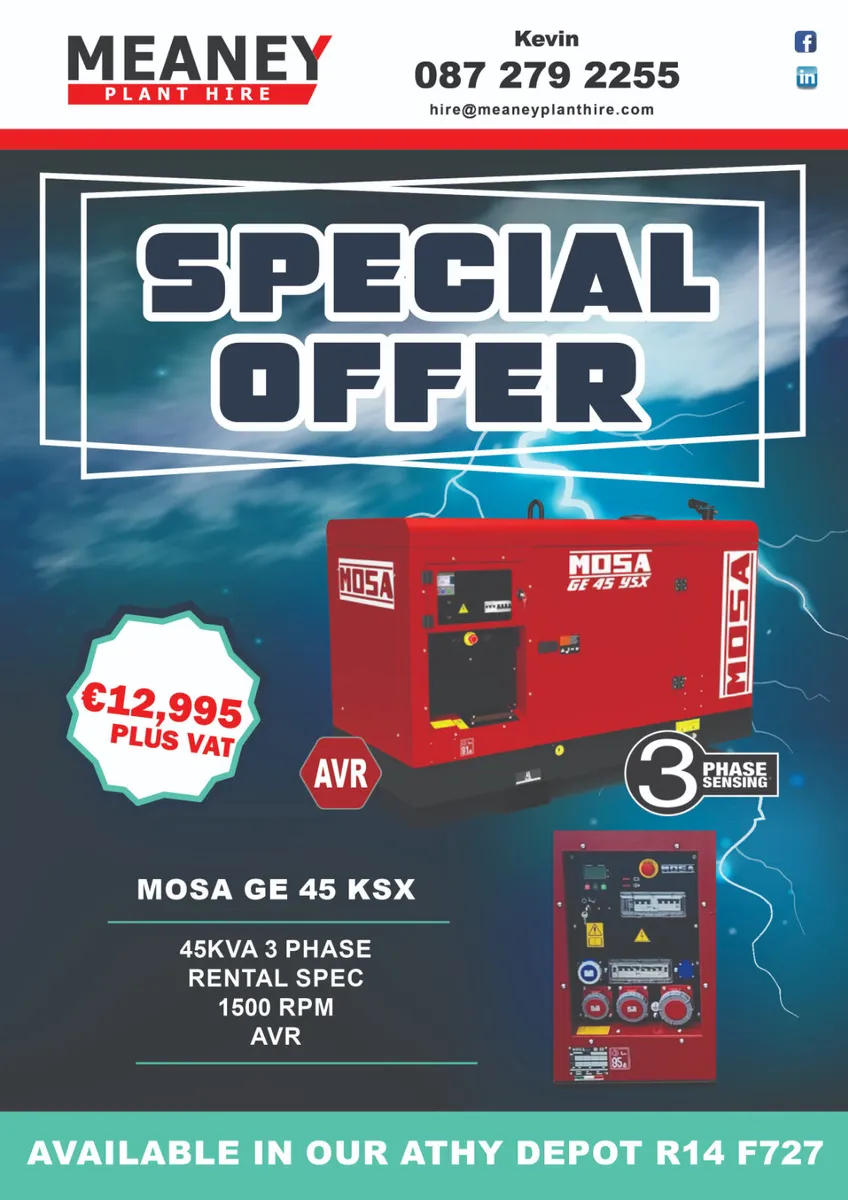 Mosa 45Kva GENERATOR
