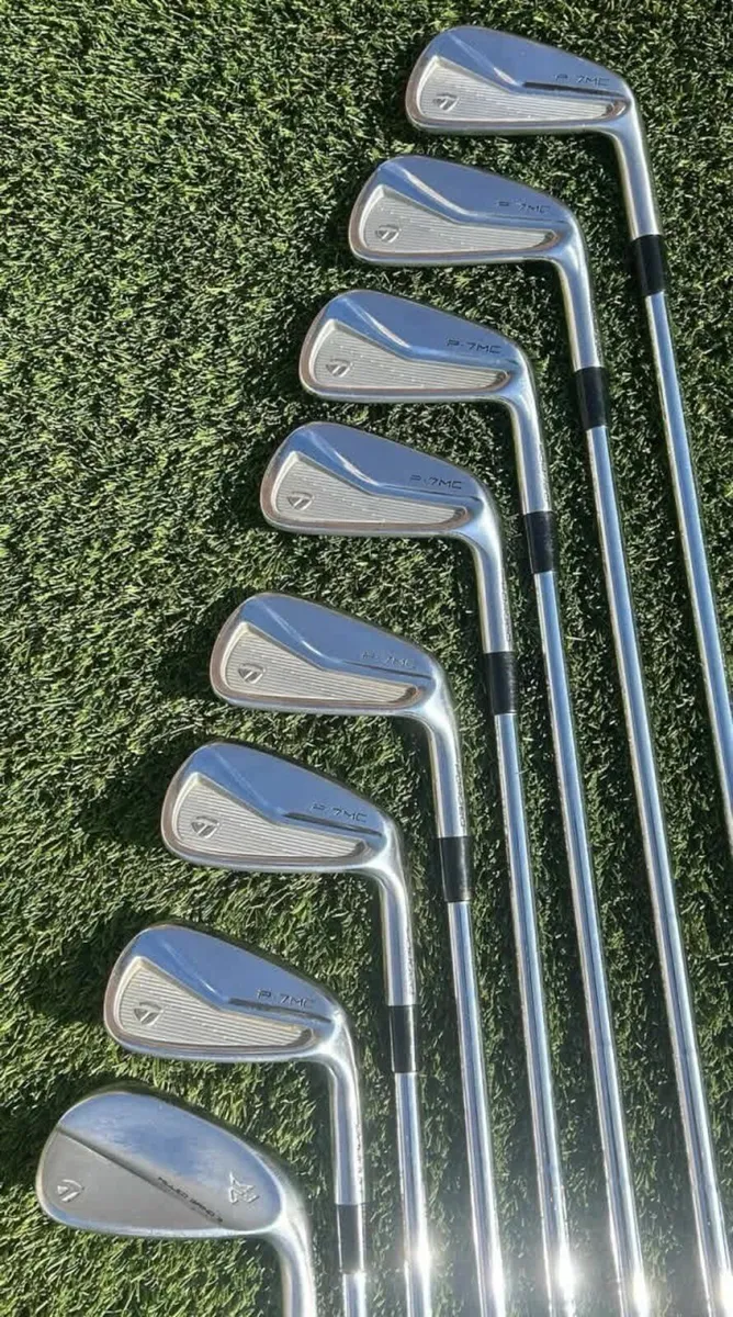 Taylormade P7MC 3-PW Iron Set, Dynamic Golf X100 - Image 1