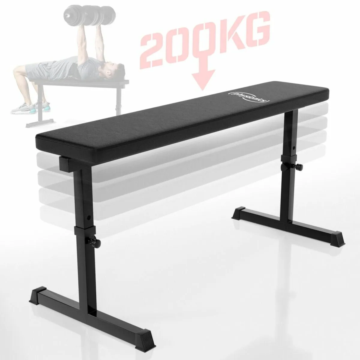 FLAT GYM BENCH - FREE DELIVERY