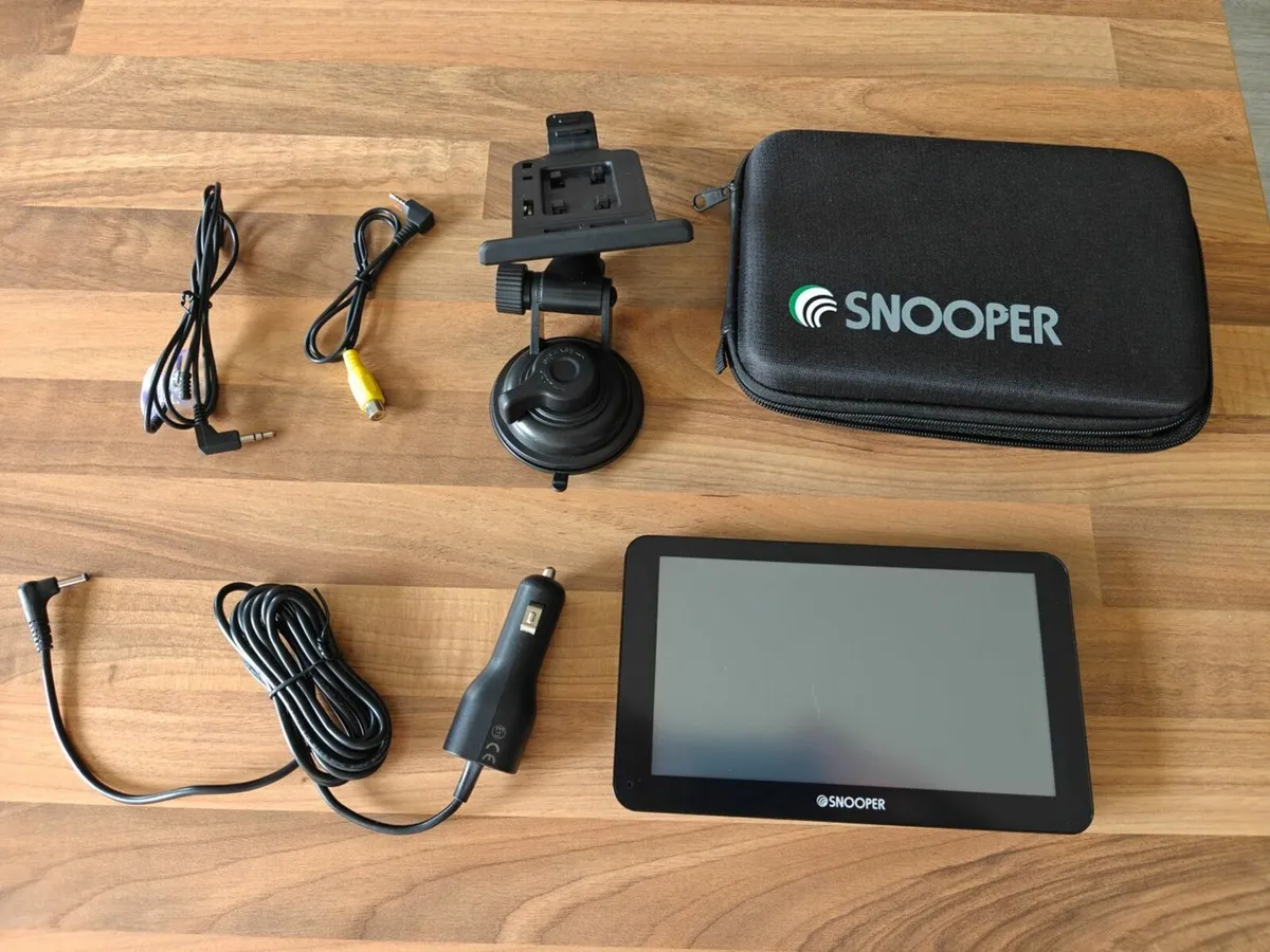 Snooper S8100 HGV sat nav - Europe map - Image 1