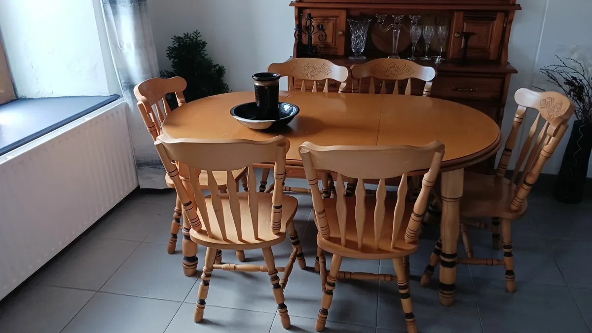 Table and chairs