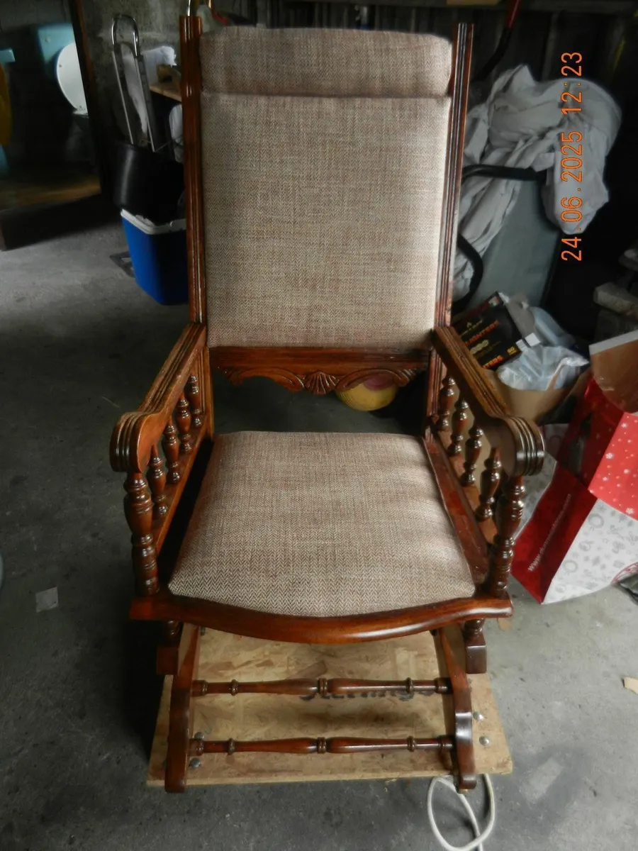 antique rocking chair - Image 2