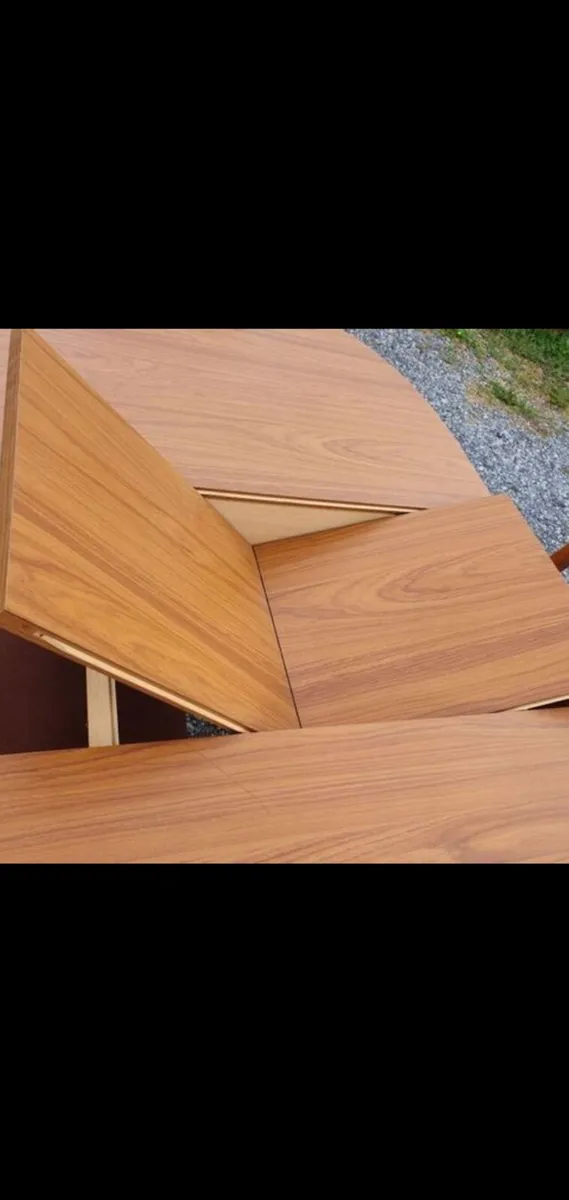 Mid century teak dining set stonehill stateroom - Image 4