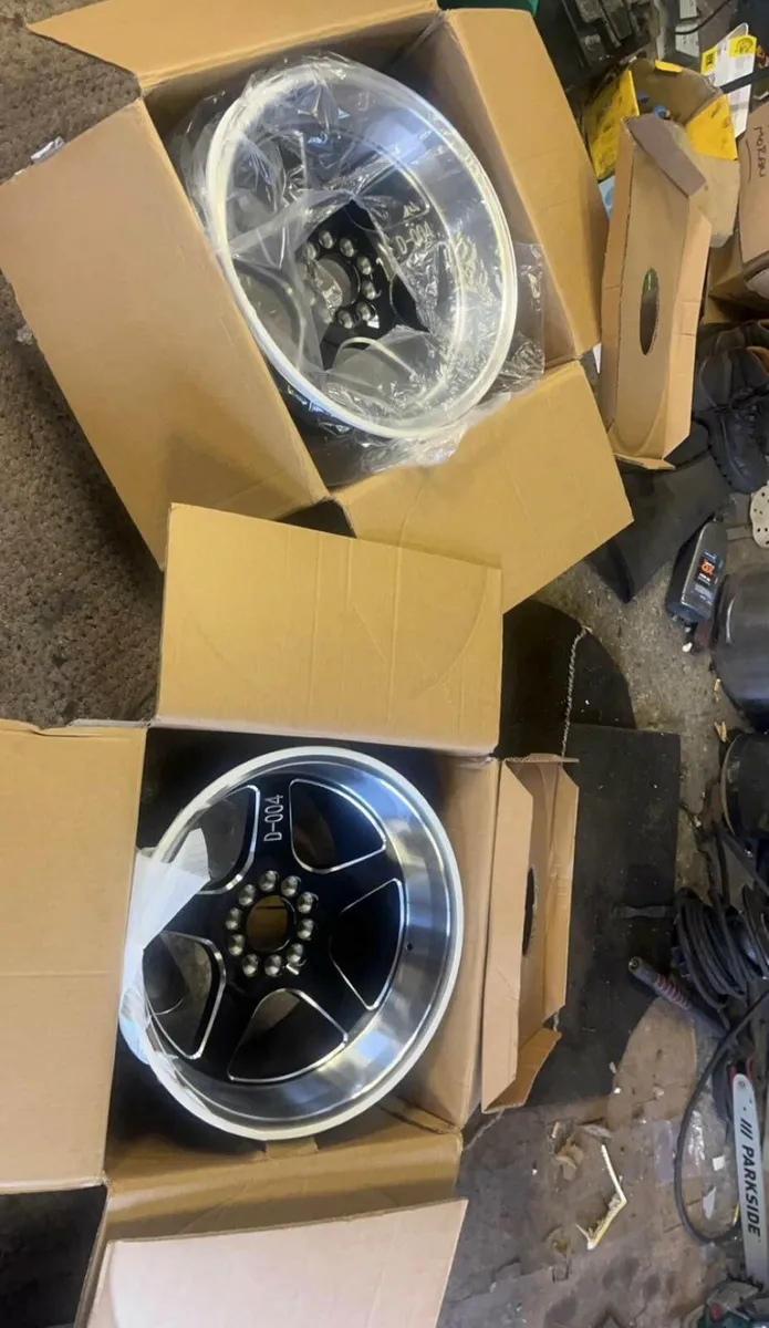 19"  Deep dish alloys wheels 5x120/5x114.3 - Image 3