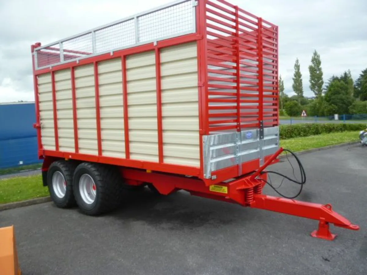 Johnston 16 x 8 Silage Trailer Silage Trailer - Image 2