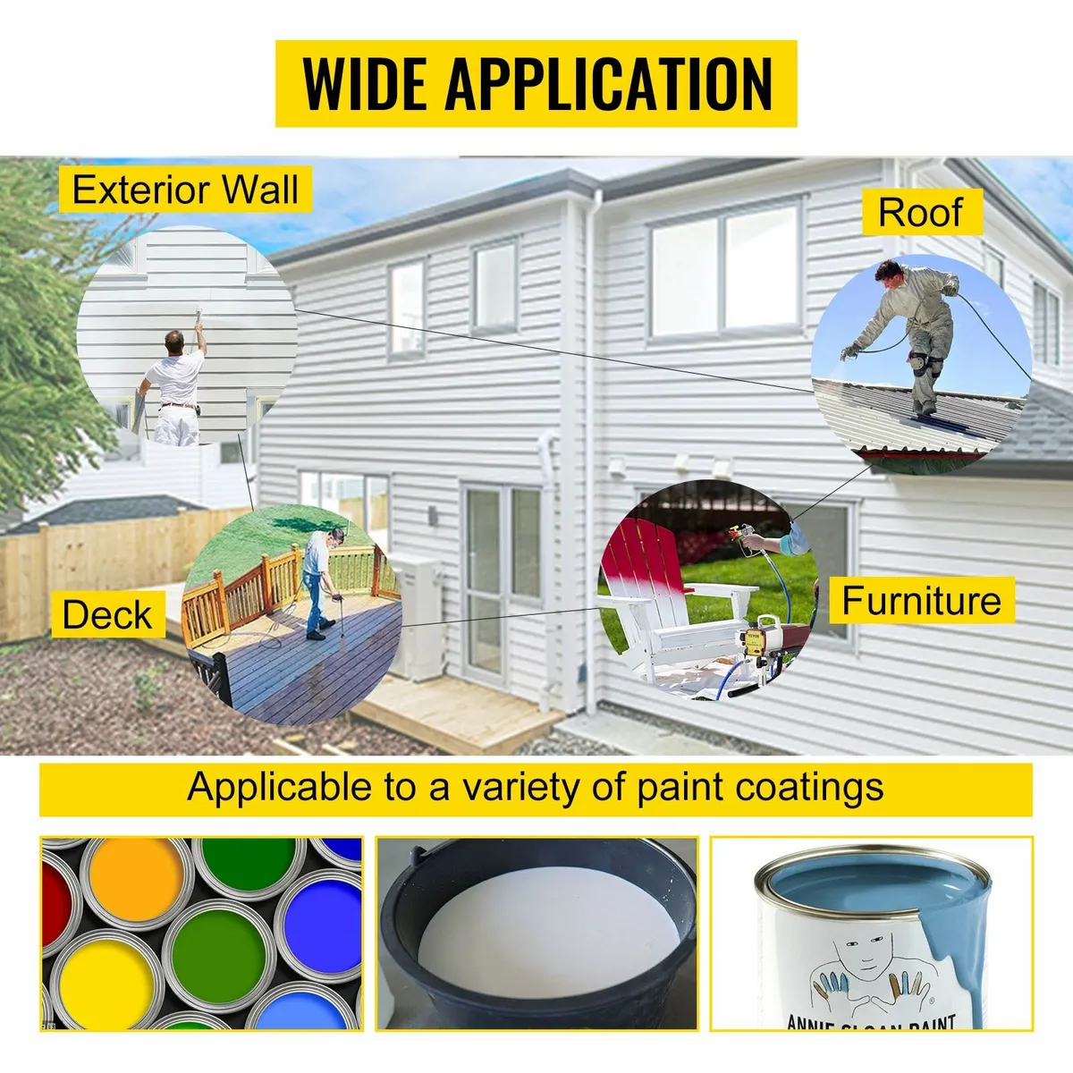 Paint Sprayer Machine High-Pressure Airless - Image 2