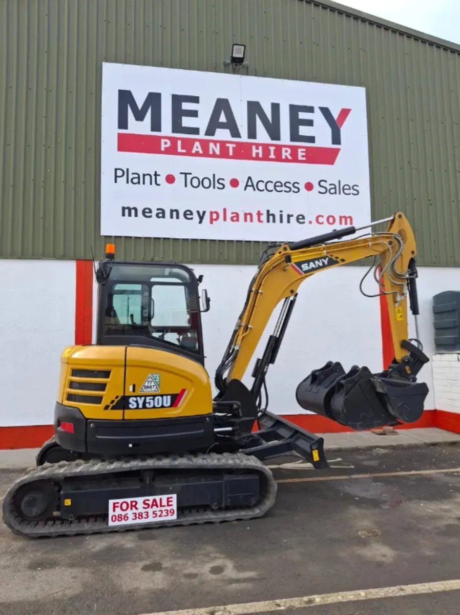SANY SY50U - NEW _UNUSED _Excavator - Image 1