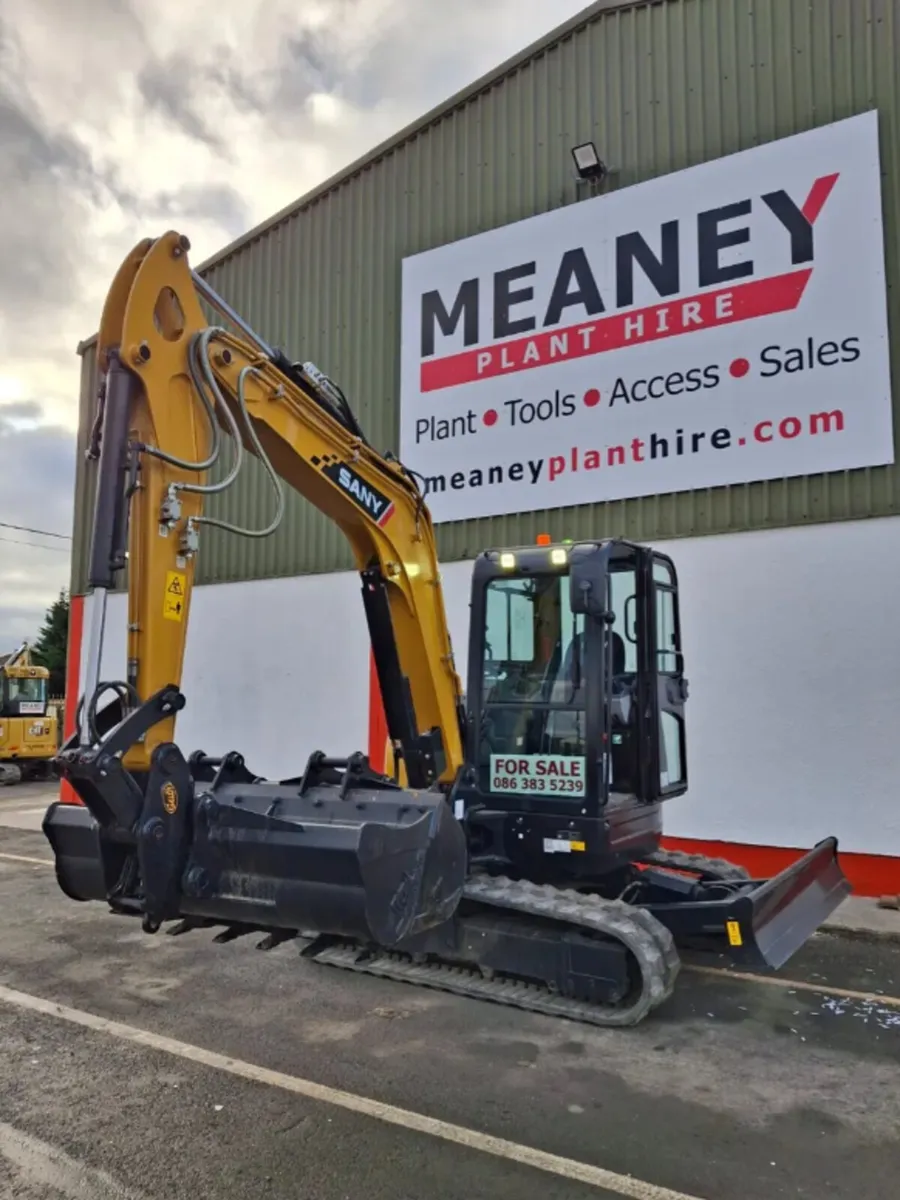 SANY SY50U - NEW _UNUSED _Excavator - Image 2