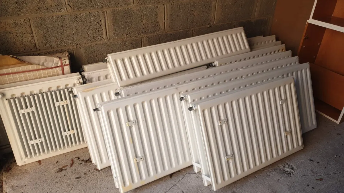 Heating radiators x 16.40e each-singles & doubles - Image 1