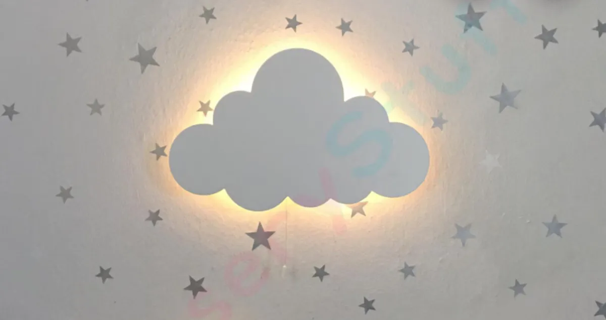 Nursery CLOUD Wall Lights (x2) - Image 1