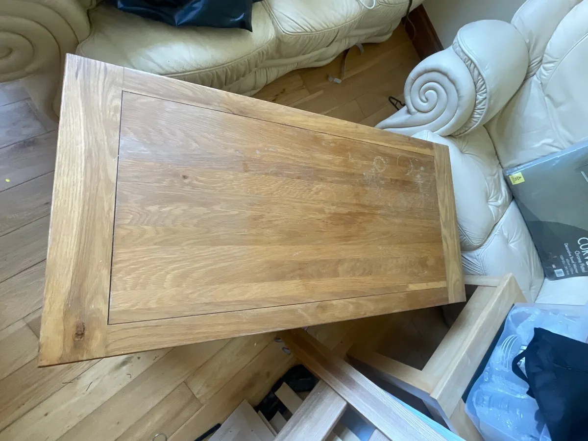 Wooden coffee table - Image 2