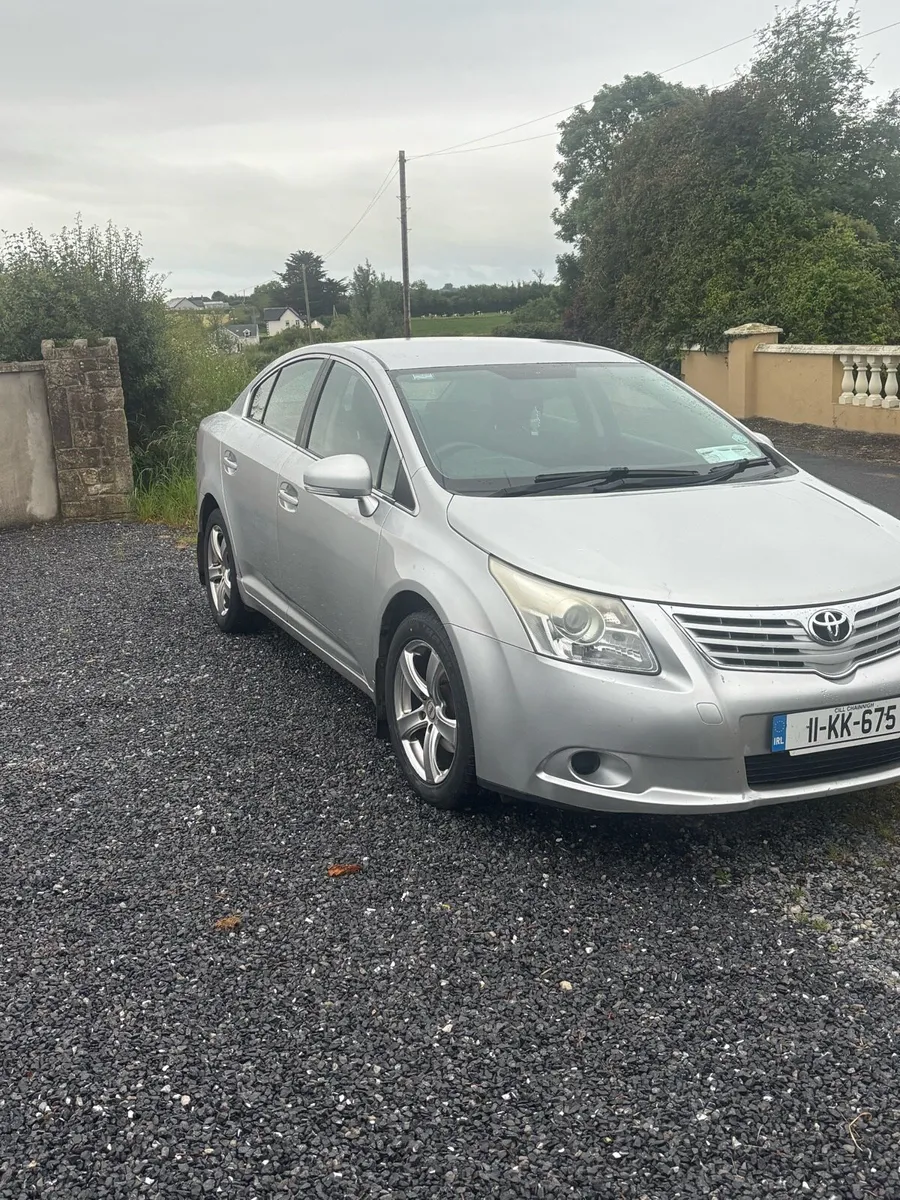 Toyota avensis nct 5 26 tax 8 25 - Image 1