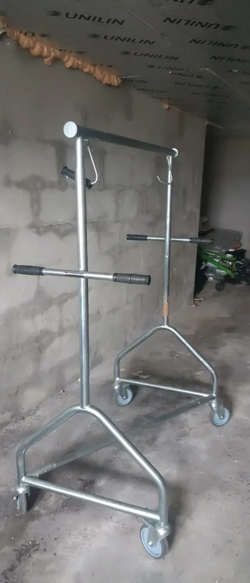 Solid professional clothes retail rail Adjustable - Image 2