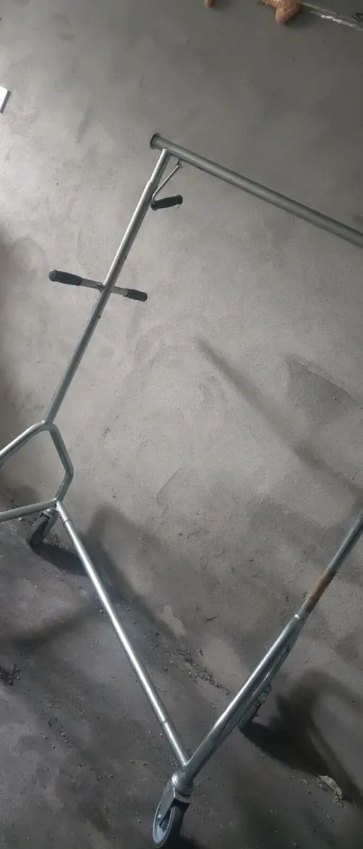 Solid professional clothes retail rail Adjustable - Image 3
