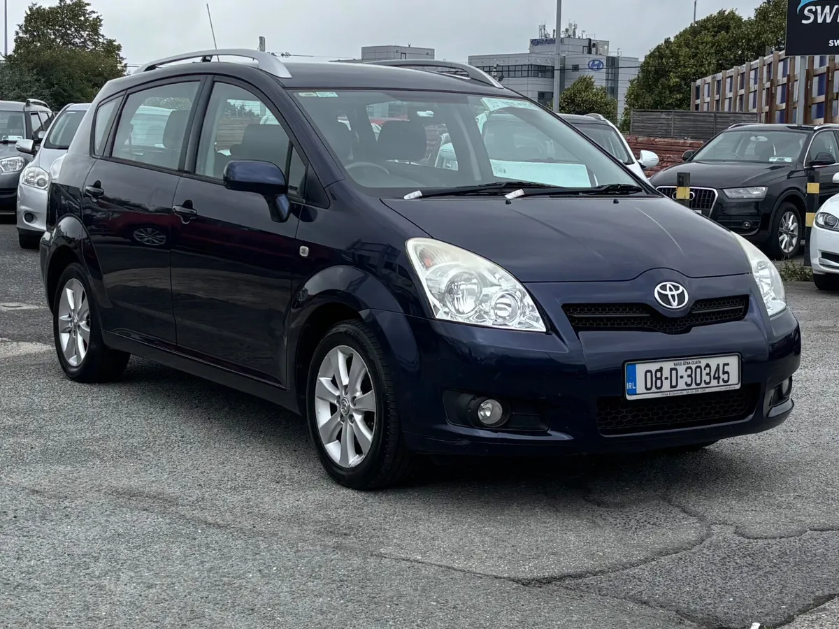 2008 Toyota Verso 1.6 VVT-I 7 SEATER Nct 03/26 - Image 1