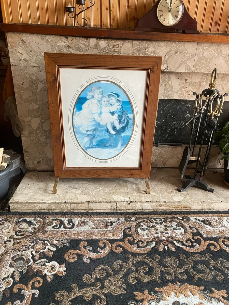 Vintage fire screen - Image 2