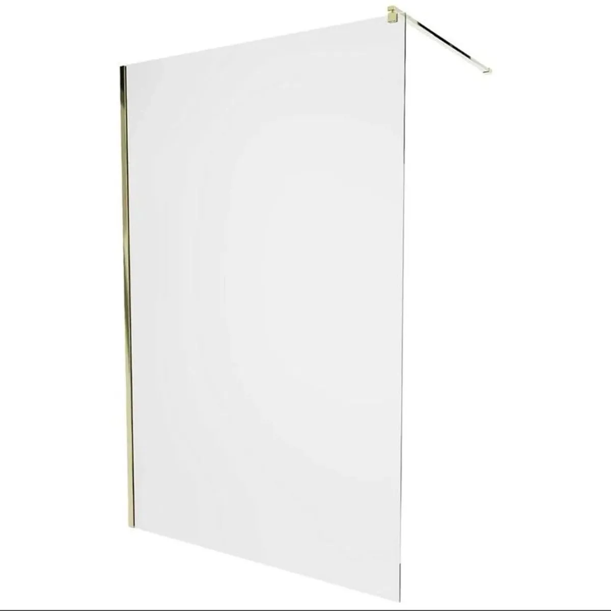 700mm gold wetroom shower screen - Image 2