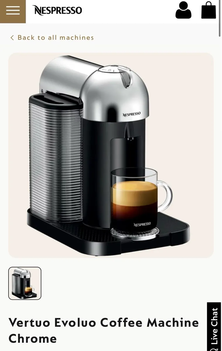 Vertuo Evoluo coffee machine - Image 1