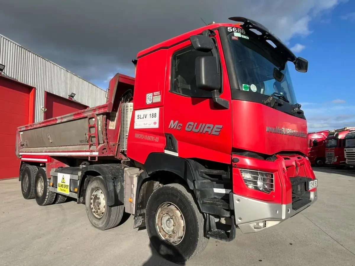 2017 Renault K430 8 X 4 Tipper - Image 3