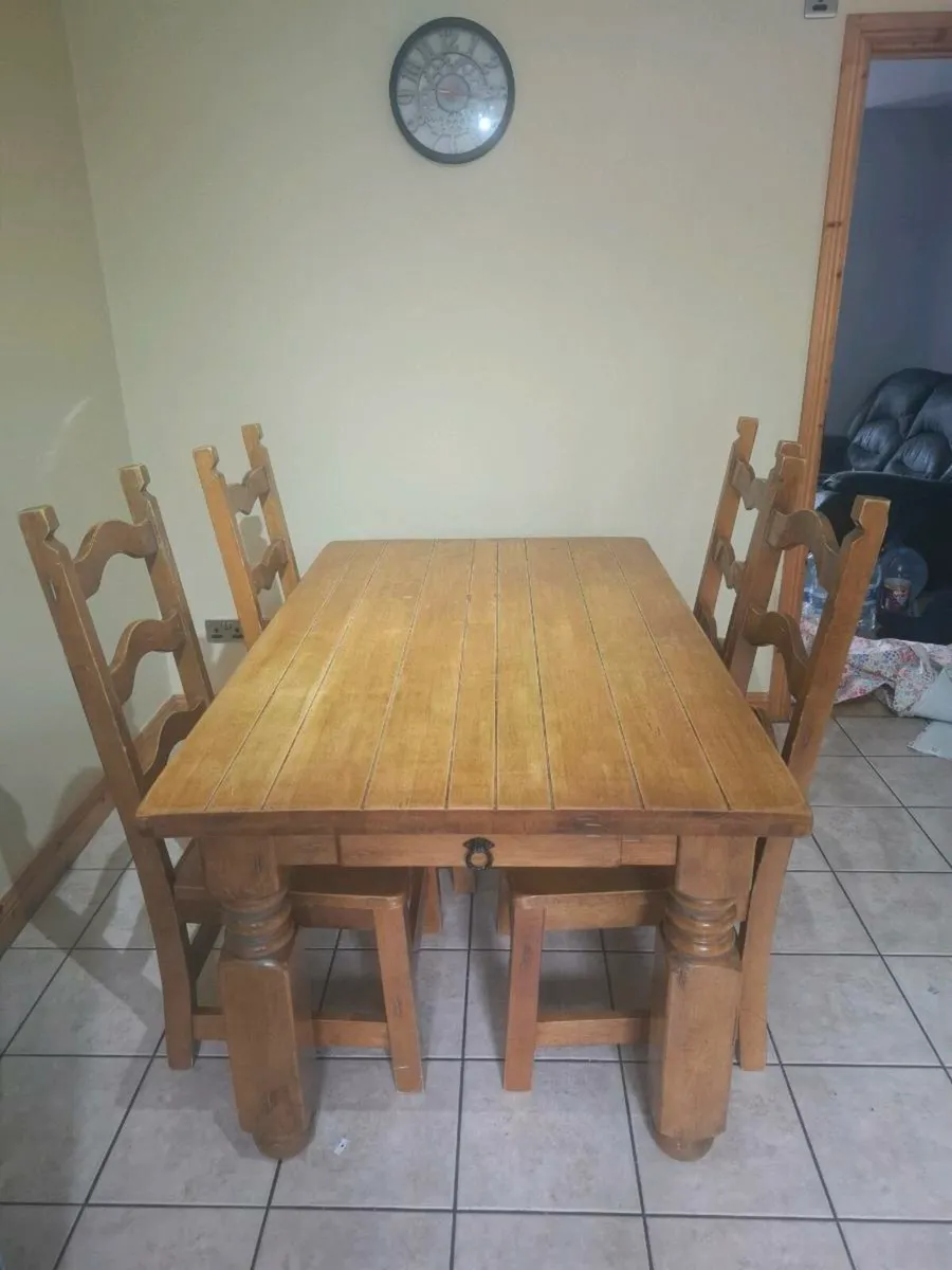 FREE TABLE AND 4 CHAIRS TO TAKE AWAY - Image 1
