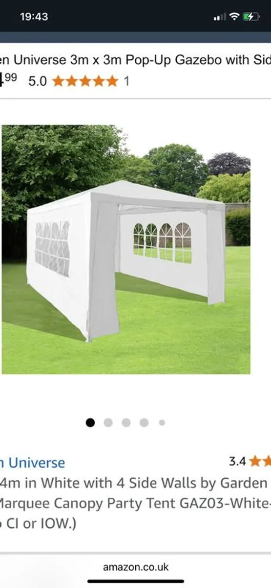 Marquee Gazebo - Image 1