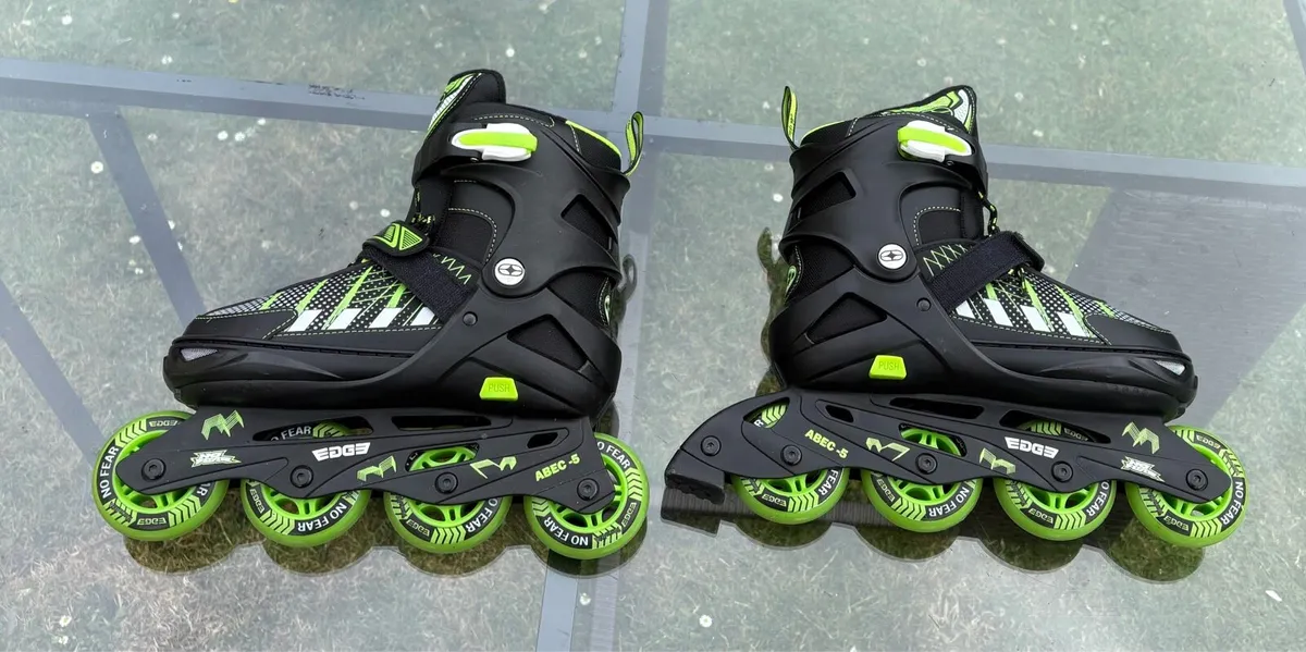 Skates size 4-6.5 dog harness size small-medium - Image 2