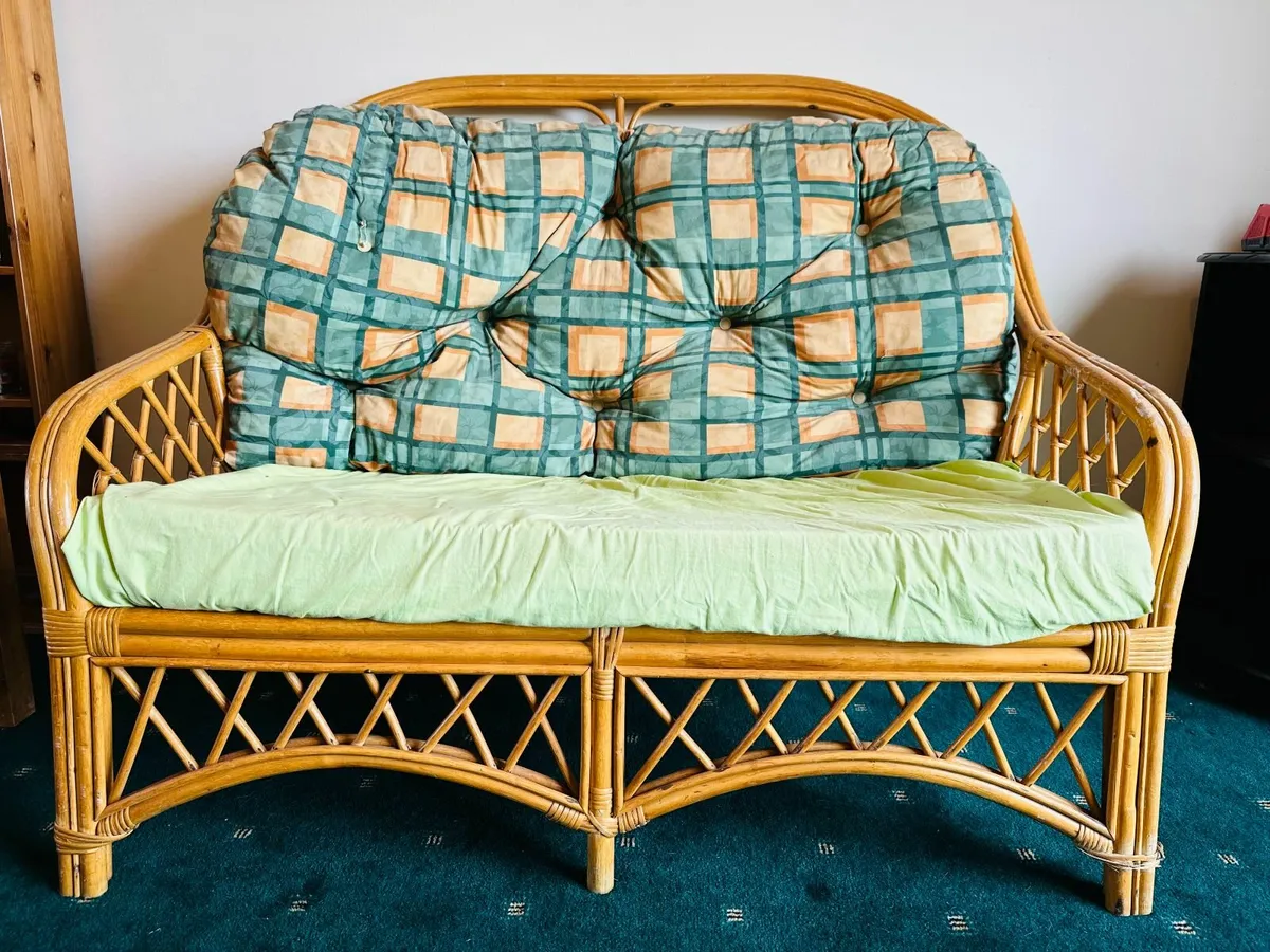 Used Rattan Patio Set - Image 1