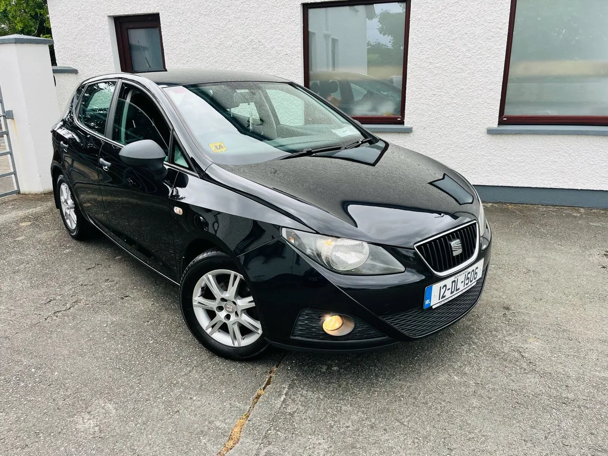 12 SEAT IBIZA 1.2 PETROL (NCT+TAX) LOW INSURNACE - Image 1