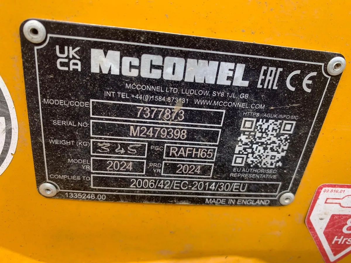 MCCONNEL 1.5M 65HP HEAD - Image 4