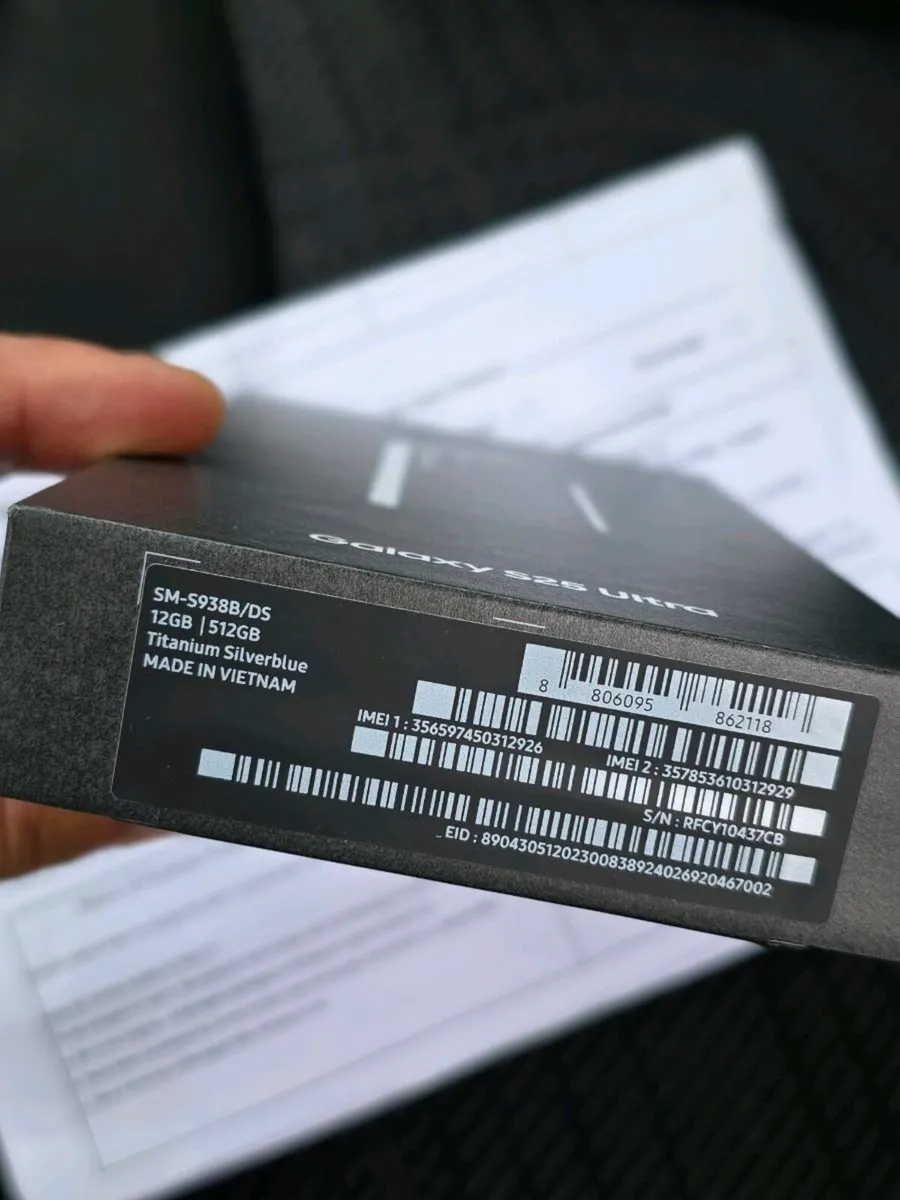 Samsung s25 ultra 512 BOXED NEW - Image 2