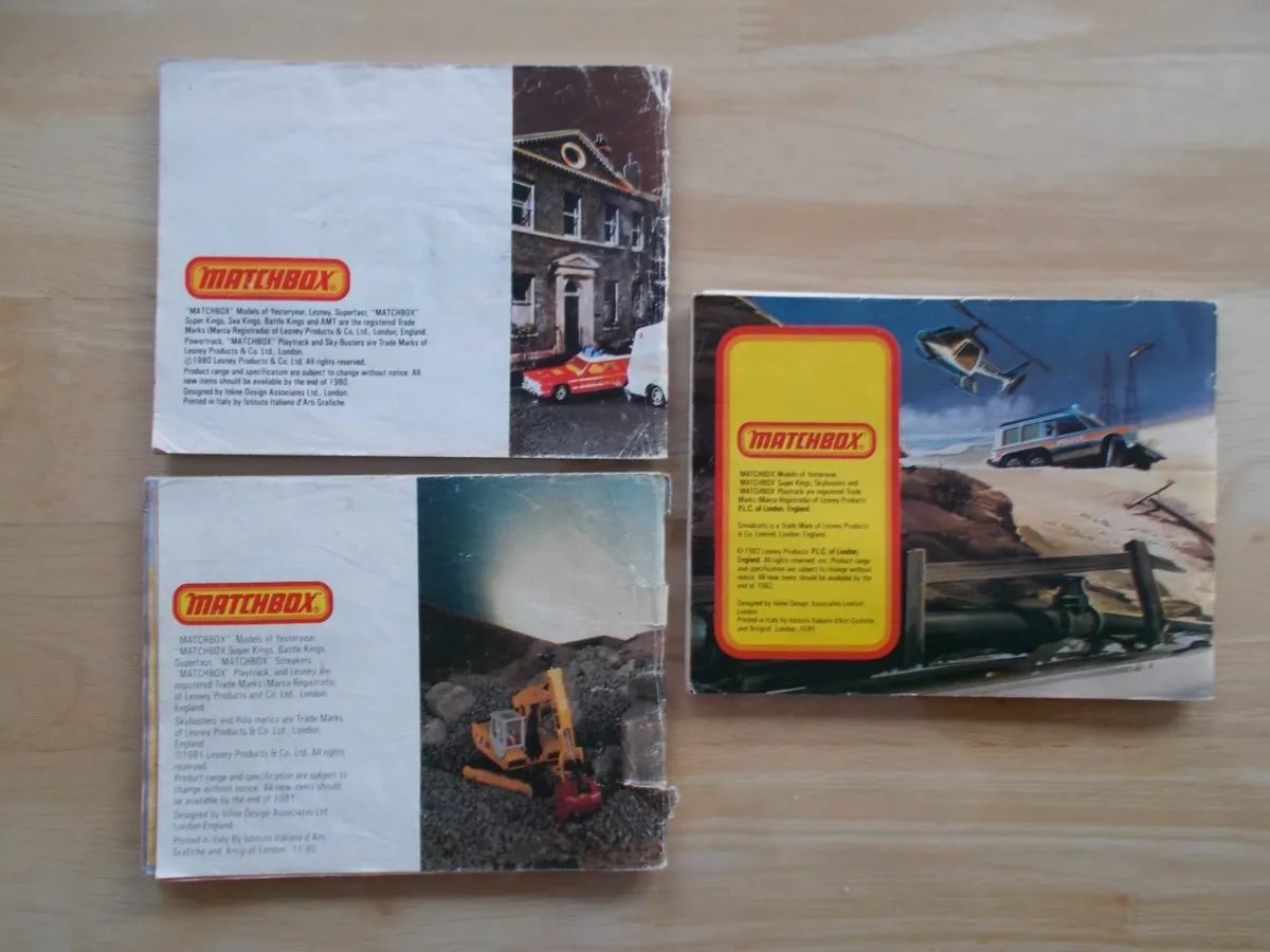 5 Matchbox/Siku/Bburago Model Catalogues - Image 2