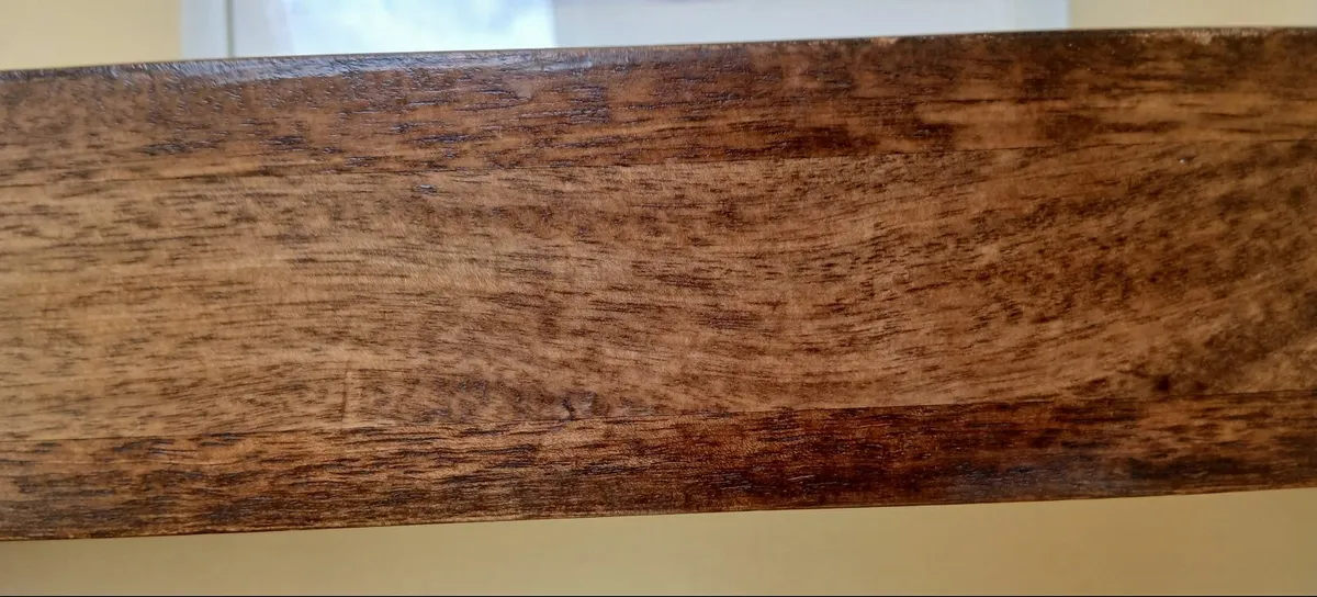 Large solid wood Console Table with storage - Image 2