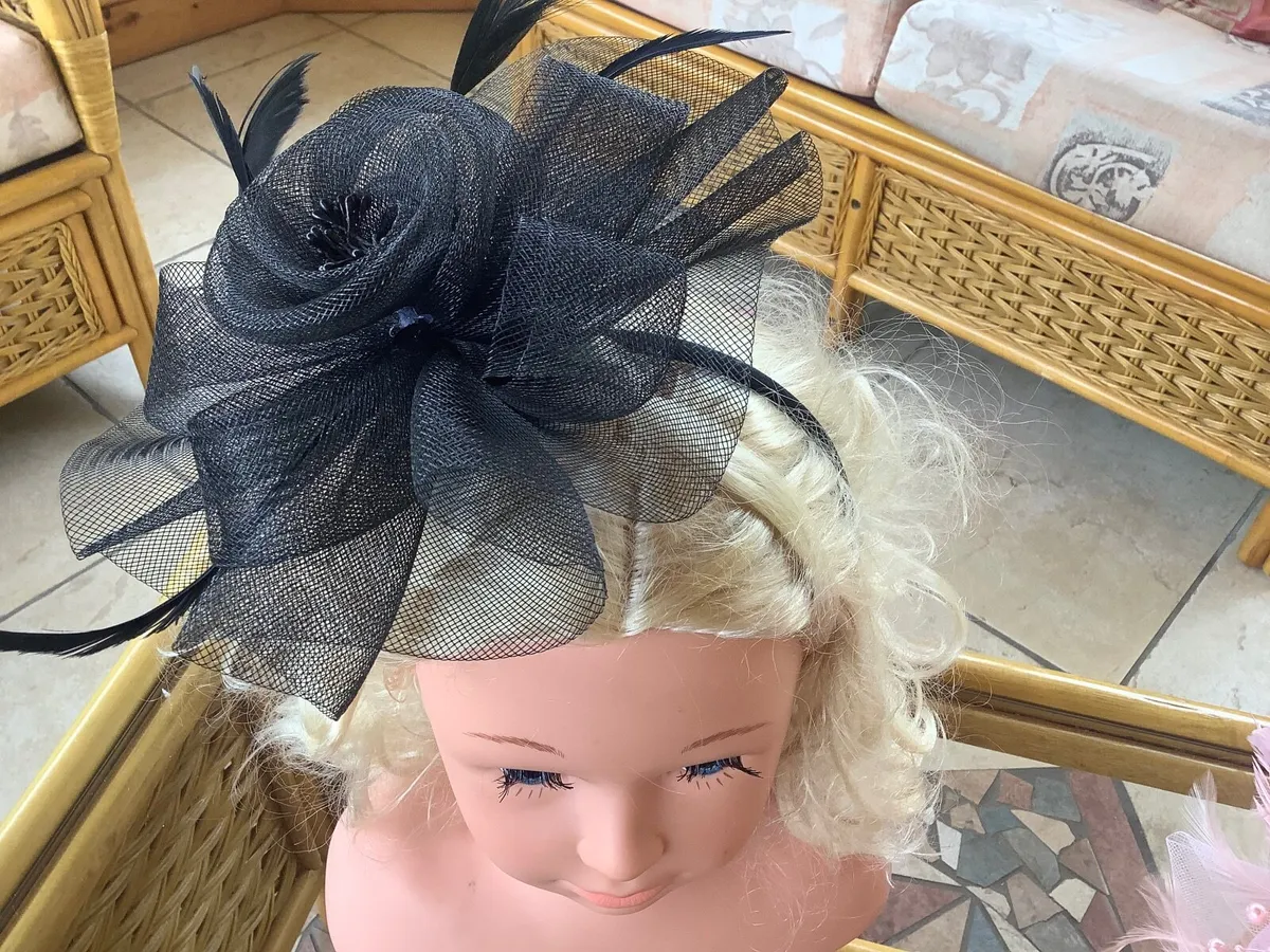 Hair fascinator Can be worn with clip or hairband - Image 2