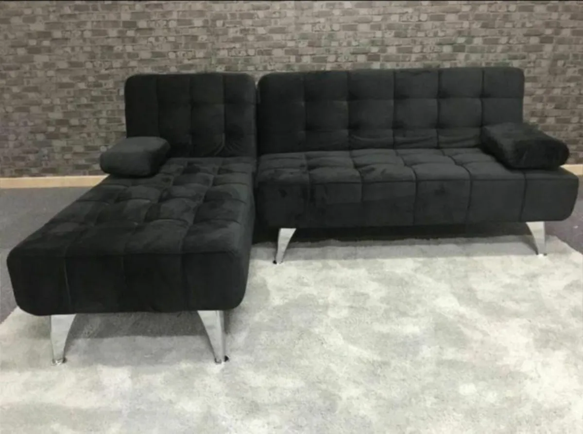 ✅ Nordic Comfort – Chaise Sofa Turns into Bed - Image 2