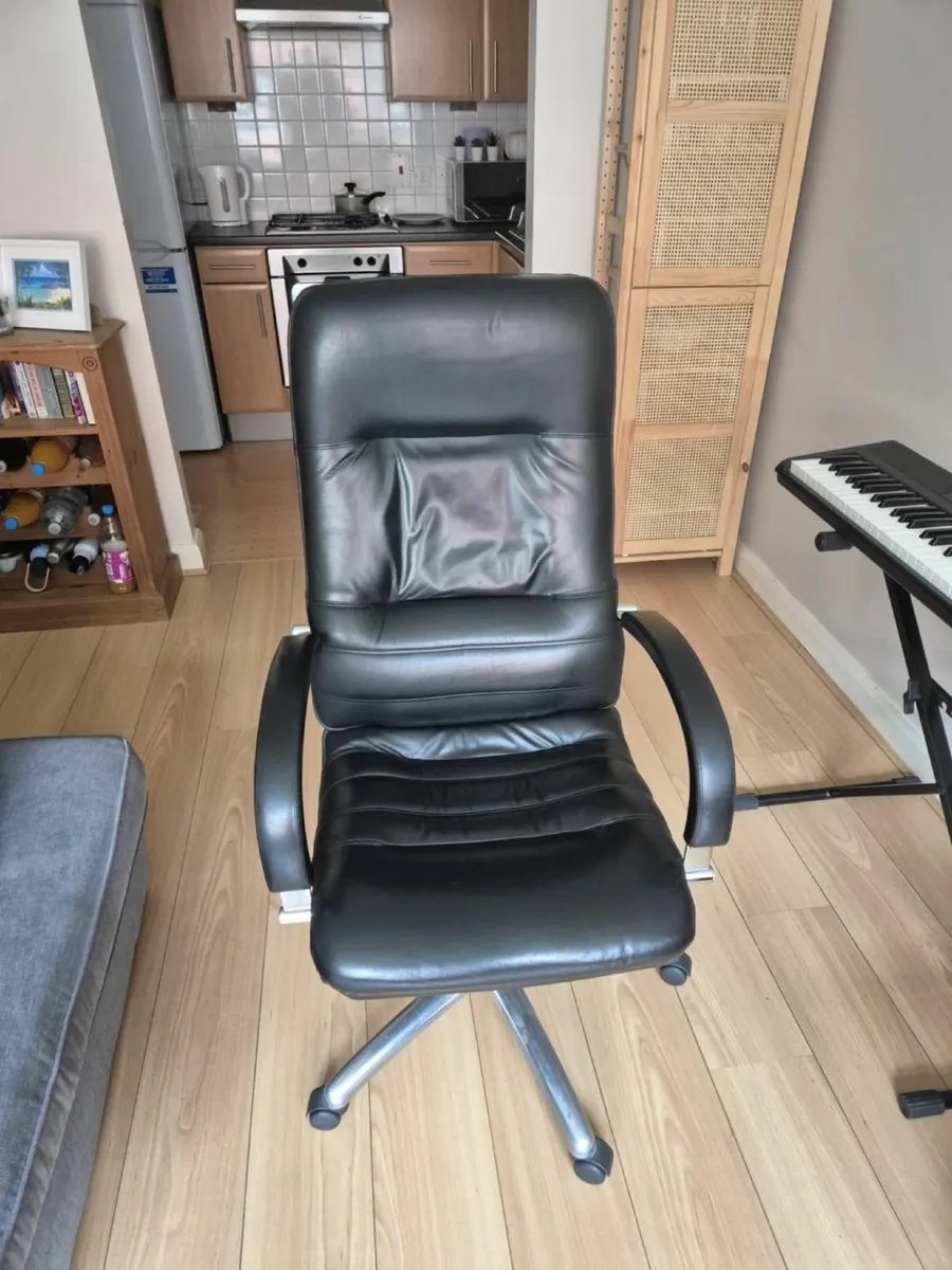 Leather Office Chair - Image 1