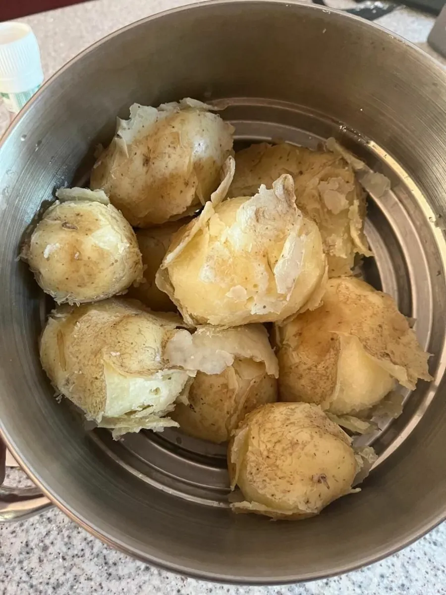 New season Queen potatoes