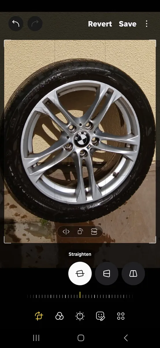 Bmw 18 inch staggered alloys