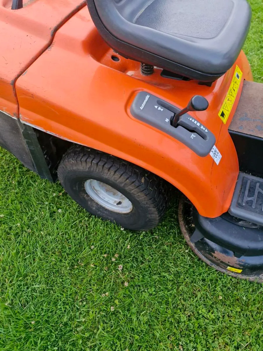 Husqvarna ride on mower Delivery available - Image 4
