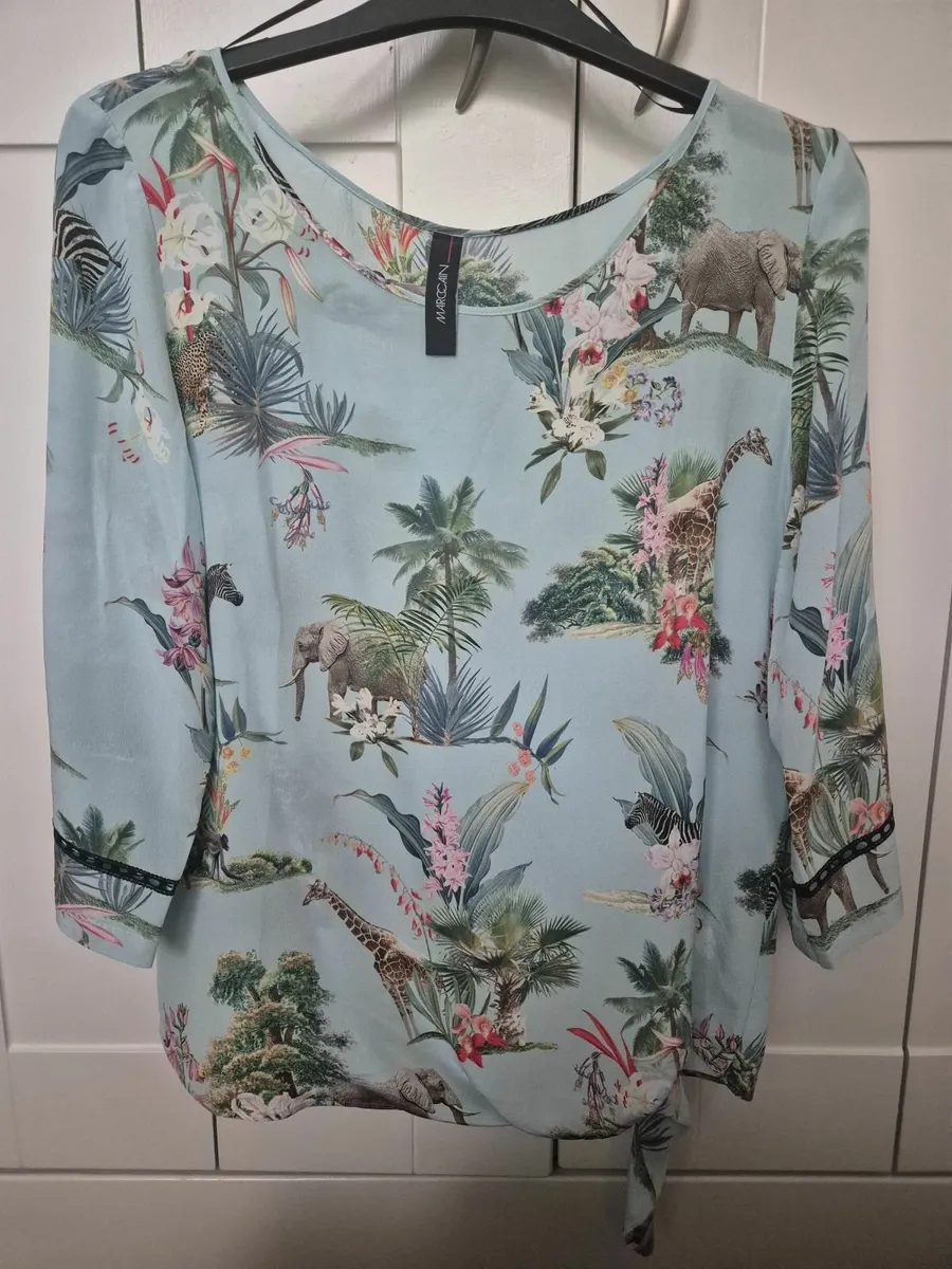 Marc Cain silk tops - Image 1