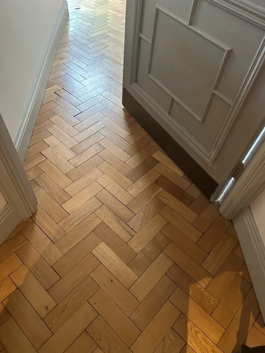 Reclaimed Oak Parquet Flooring - Image 2