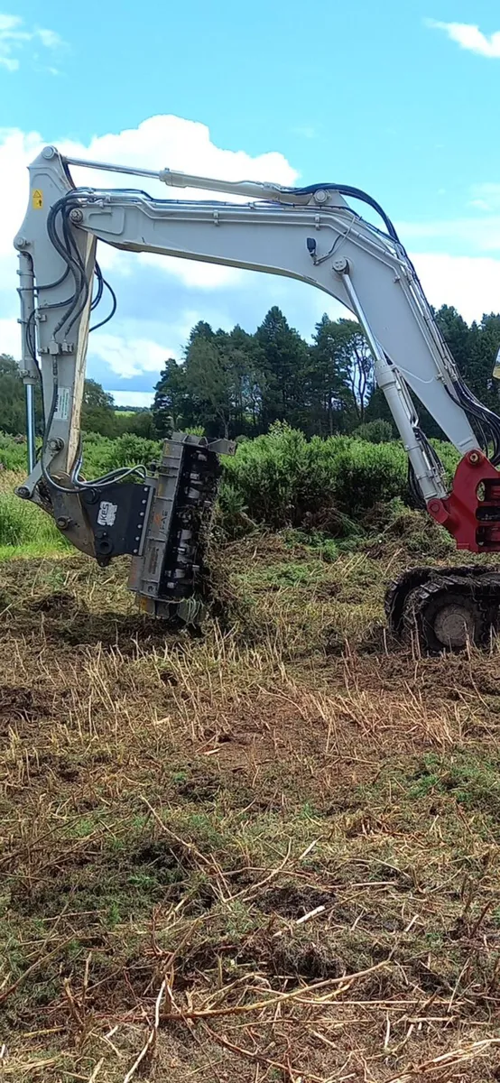 Digger hire mulching - Image 2