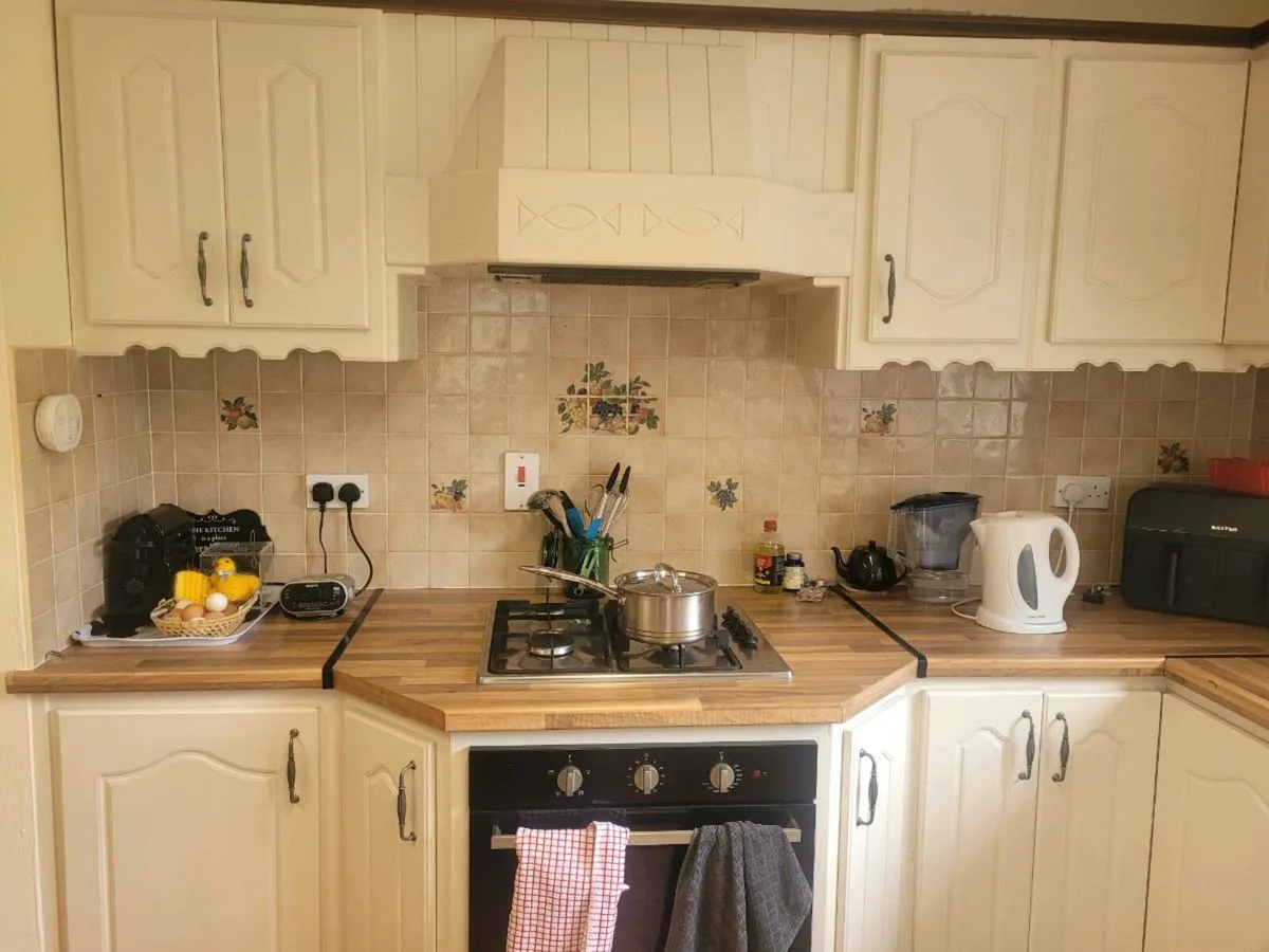 Handmade kitchen cabinets and island. - Image 1