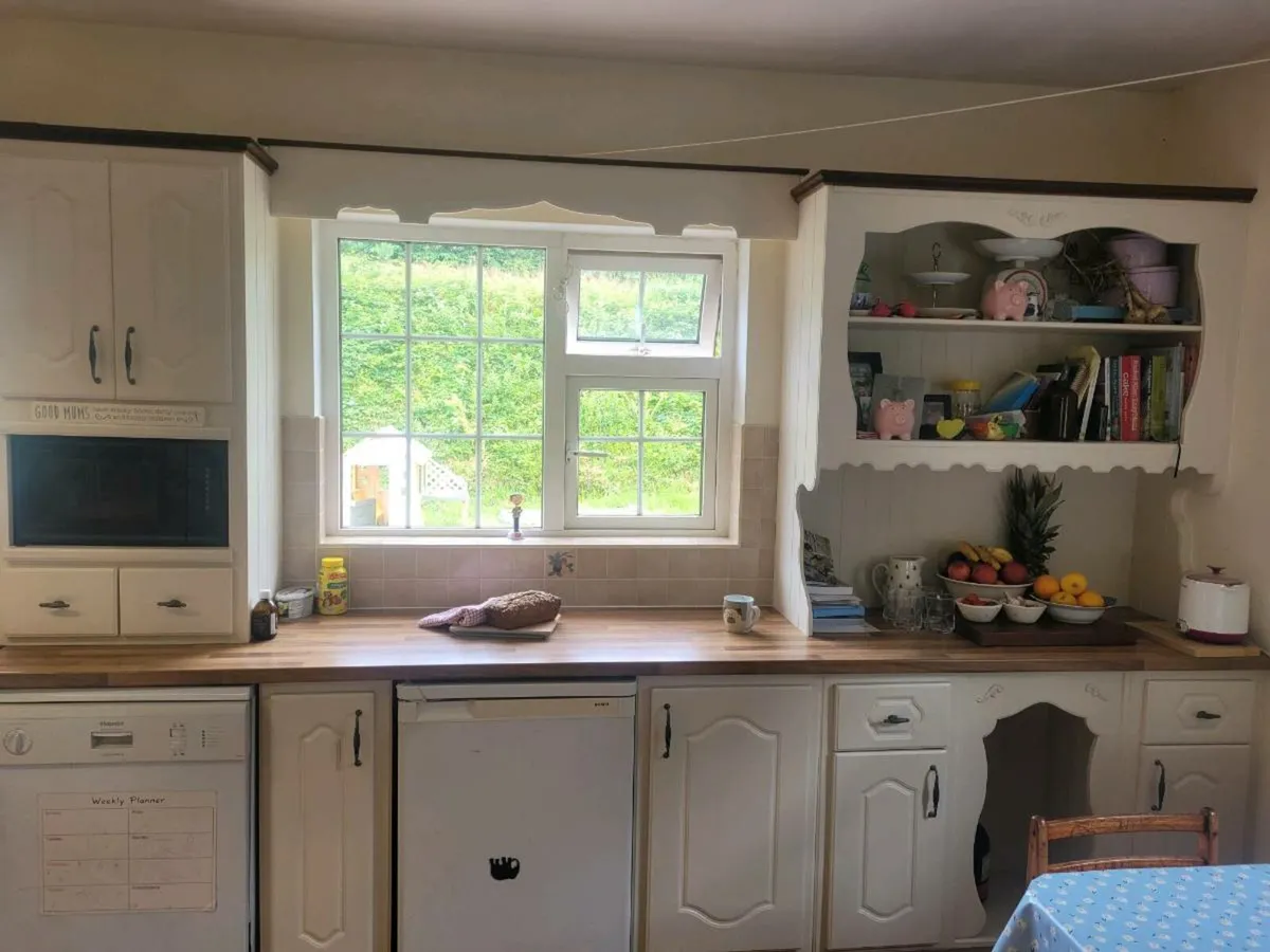 Handmade kitchen cabinets and island. - Image 2